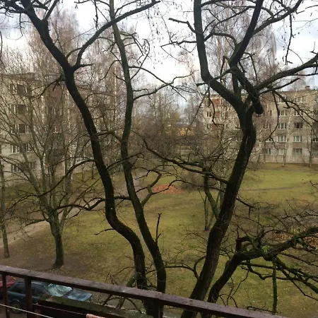Nice And Cosy Two Bedrooms Parking Balcony Appartement Riga